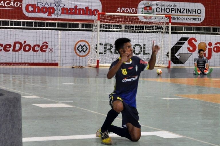 Constantini Quedas Futsal “arranca” empate no final com Chopinzinho