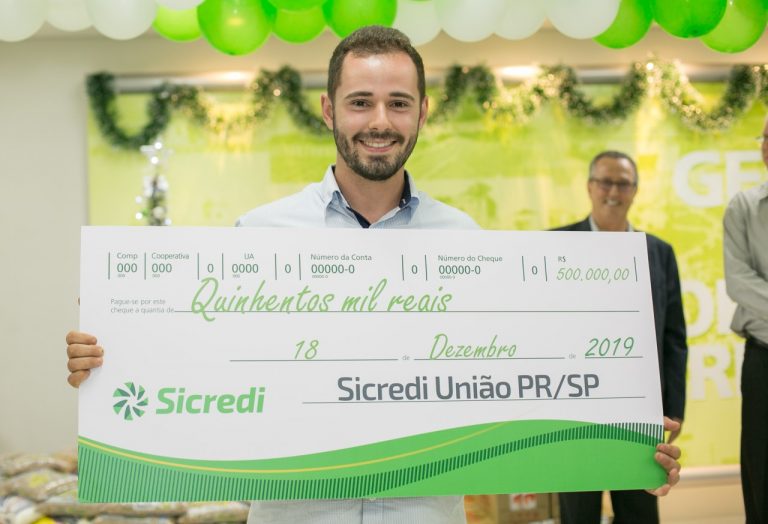 Campanha do Sicredi premia associado de São Paulo com meio milhão de reais