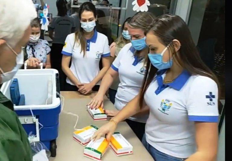 Covid-19: Mais 1050 doses da vacina chegam para Quedas do Iguaçu e o Boletim de 24/03/2021
