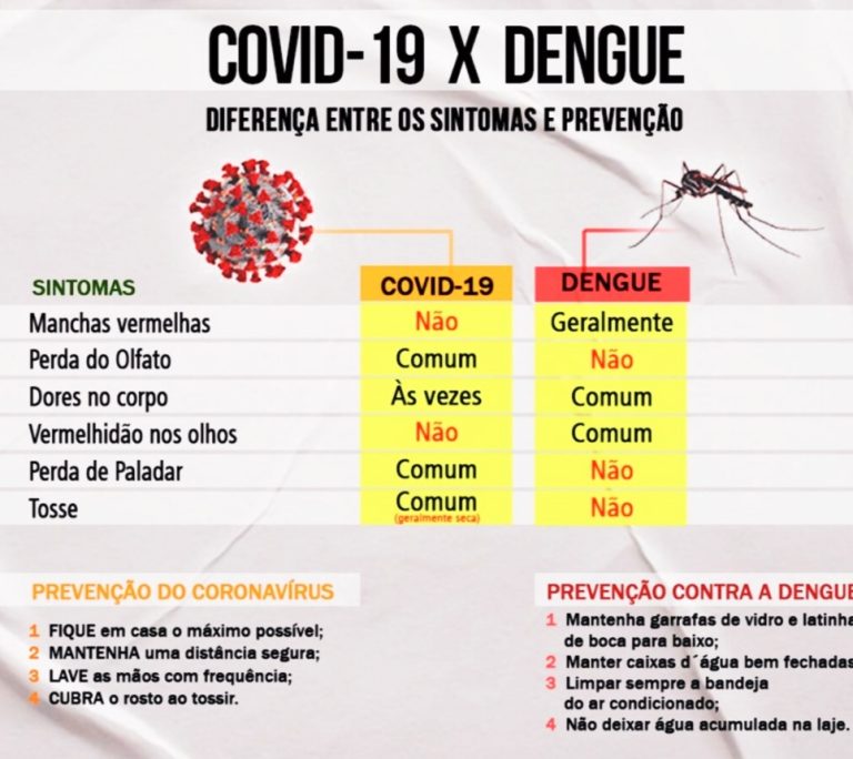 Covid-19 x Dengue Quedas do Iguaçu (25/04/2022)