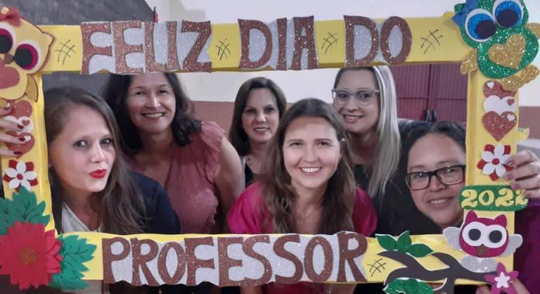 Secretaria de Educação promove jantar para professores de Espigão Alto do Iguaçu