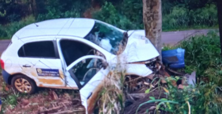 Tragédia na PR 471 – Bebê morre em acidente envolvendo carro da saúde de Quedas do Iguaçu, entre Catanduvas e Três Barras do Paraná