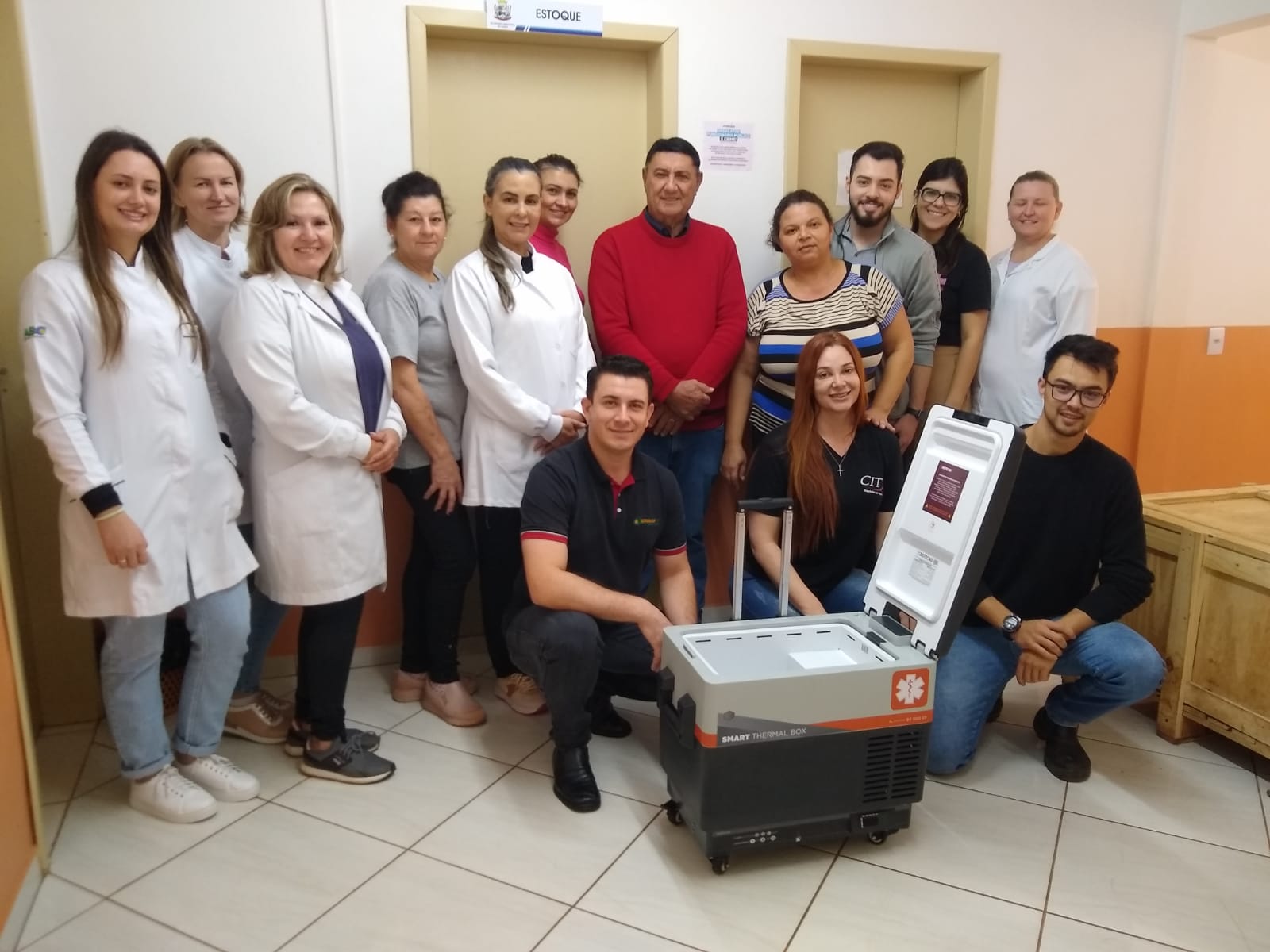 Secretaria de Saúde de Espigão Alto do Iguaçu adquiri Câmara de Vacina portátil