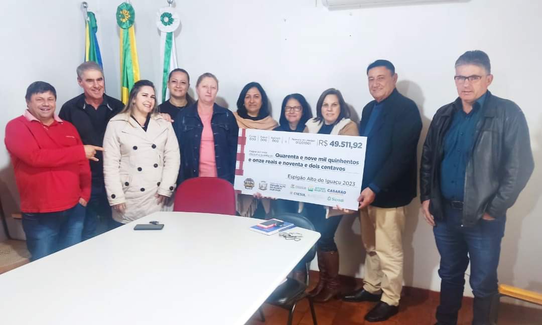 3ª Festa Integrada de Espigão Alto do Iguaçu destina quase 50 mil reais a instituições
