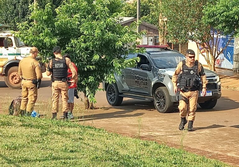 Homem é preso por tráfico de drogas com tornozeleira desativada em Quedas do Iguaçu