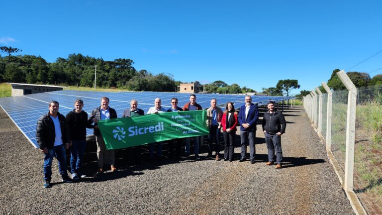 Sicredi Grandes Lagos investe em Usina de Energia Solar em Laranjeiras do Sul com investimento próximo de R$ 2 milhões